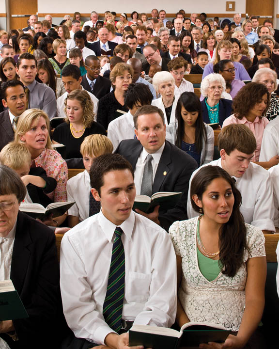 Mormon congregation